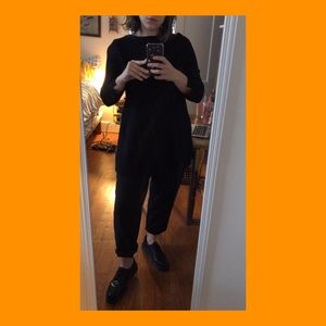 COS Black Wool Tunic / Dress